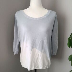 🎁 Lauren vidal crew neck sweater  3/4 sleeve